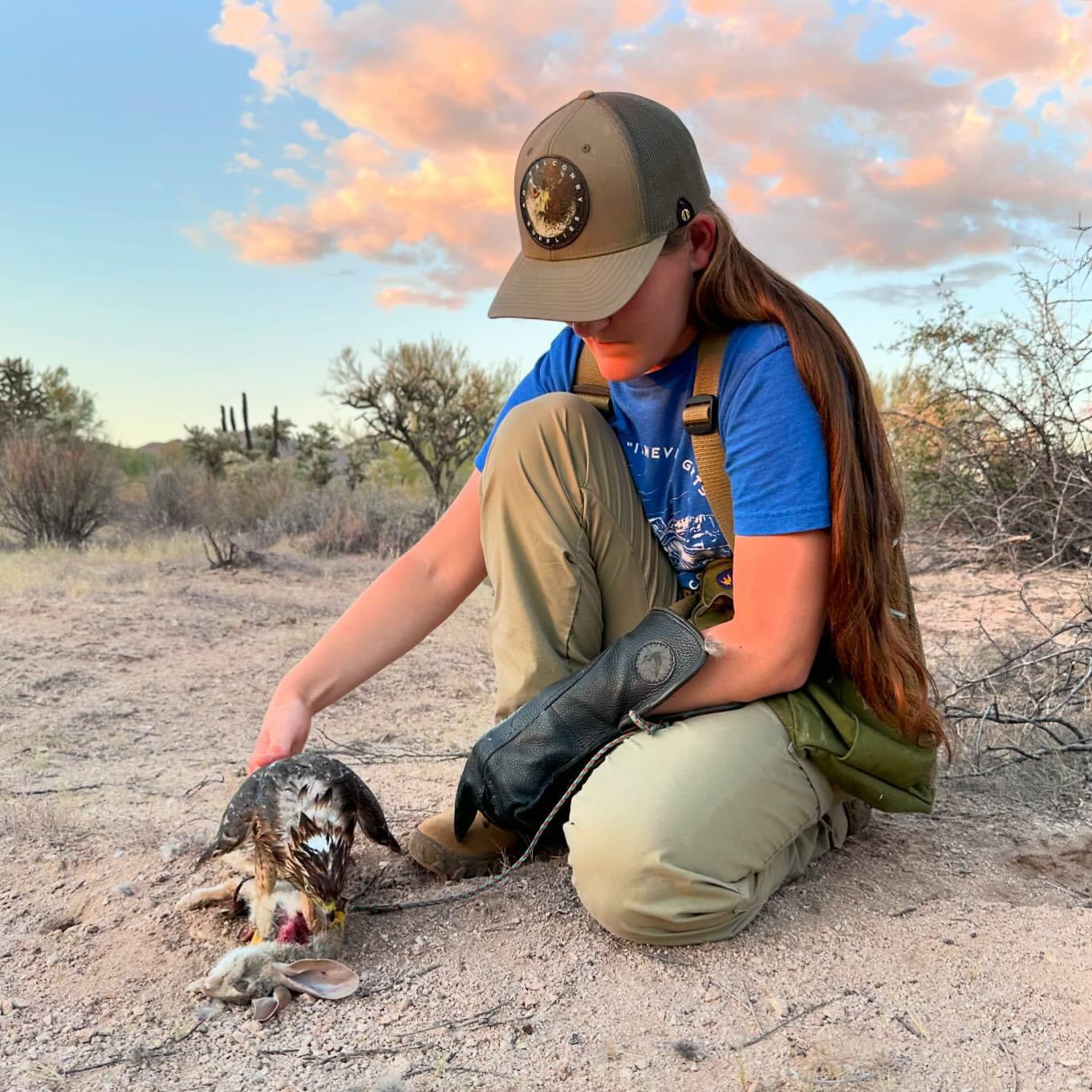 Line Falconry Glove®️